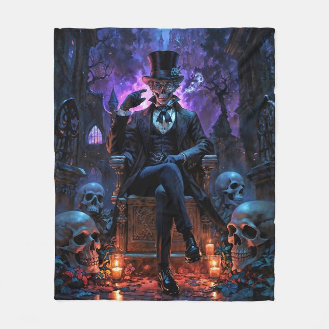 Manta Polar El caballero Voodoo Baron Samedi (Anverso)