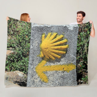 Manta Polar El Camino y la seña de flecha