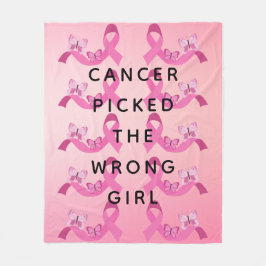 Manta Polar El cáncer cogió la cita rosa equivocada del Chica