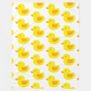 Manta Polar El caucho amarillo adorable Ducks Duckies
