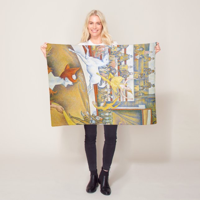 Manta Polar El circo, Seurat (In situ)