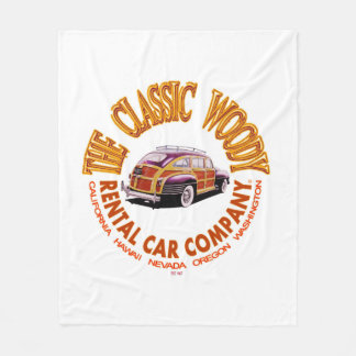 Manta Polar El clásico coche de alquiler de Woody Car Co. Logo