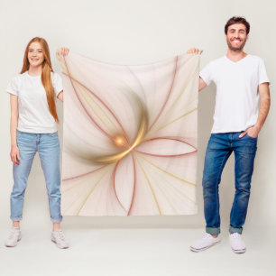 Manta Polar El Cobre Noble Y El Oro Resumen Del Arte Fractal M