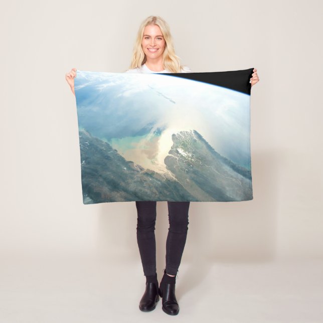 Manta Polar El Delta Del Río Irrawaddy En Birmania (Myanmar). (In situ)