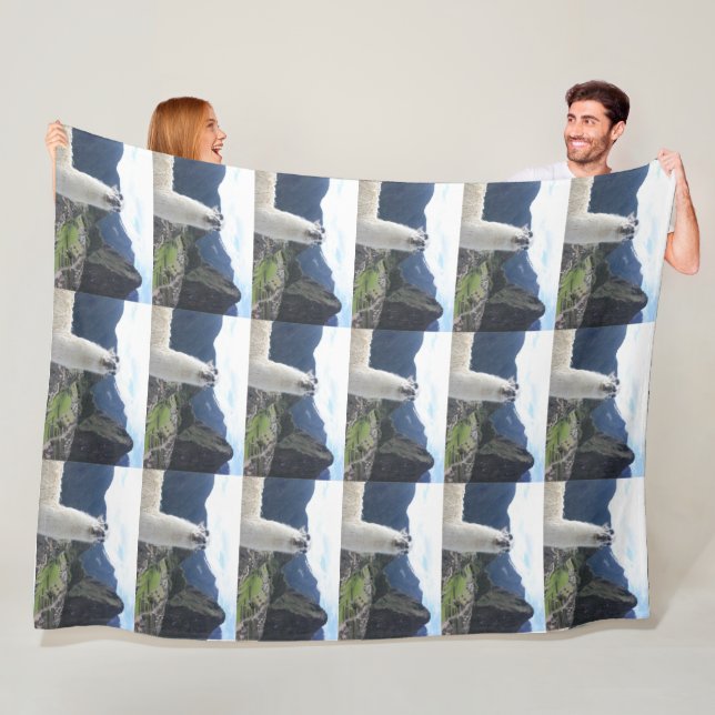 Manta Polar El Destino Del Personalizado Animal De Llama (In situ)