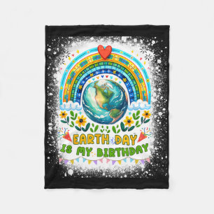 Manta Polar El Día de la Tierra es mi cumpleaños Día de la Tie