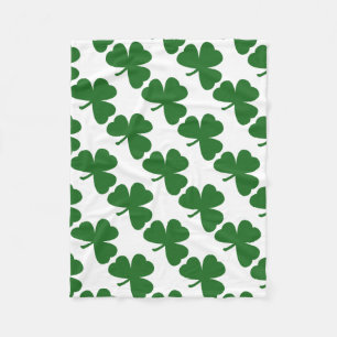 Manta Polar El día de los tréboles del trébol de St Patrick