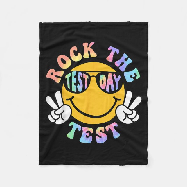 Manta Polar El día de prueba del profesor retro Motivacional S (Anverso)