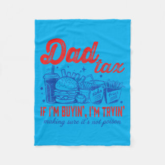 Manta Polar El Día del Padre si Comprando Probando Comida Rápi