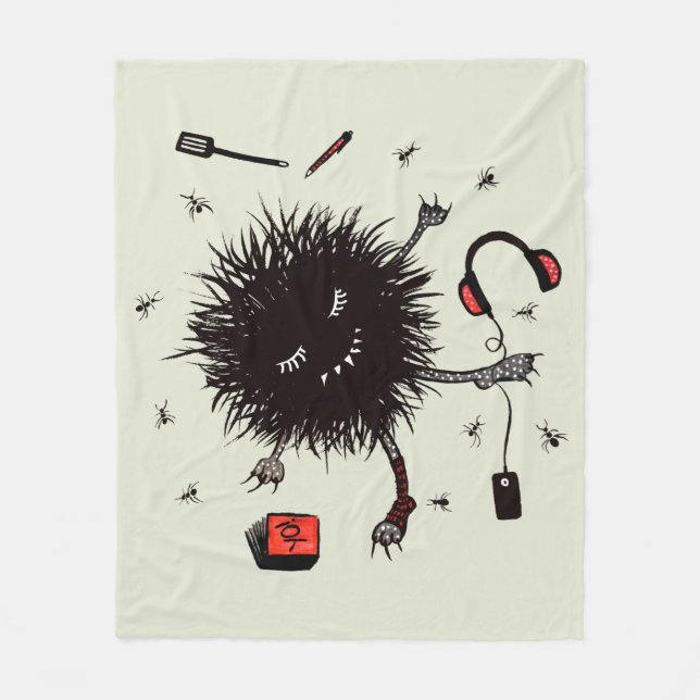 Manta Polar El día perezoso relaja el monstruo y el ensueño (Anverso)