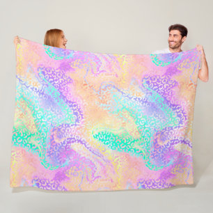 Manta Polar El diseño de la serie de leopardo irlandés 3