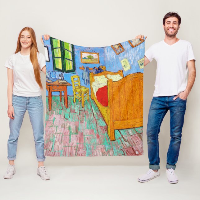 Manta Polar El dormitorio, Van Gogh (In situ)