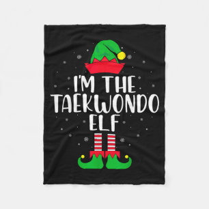 Manta Polar El Elfo del Taekwondo - Amante del Taekwondo de la
