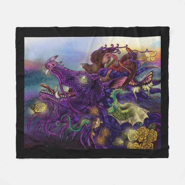 Manta Polar El encantamiento del dragón (Frente (Horizontal))