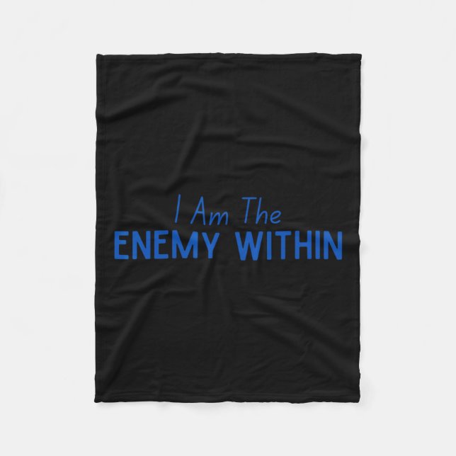 Manta Polar El enemigo demócrata de Kamala dentro de la izquie (Anverso)