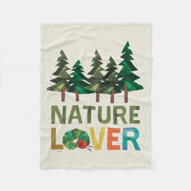 Manta Polar El Entusiasmo Por La Naturaleza De Caterpillar (Anverso)