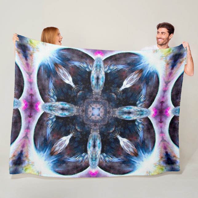 Manta Polar El espíritu tribal del elefante africano Mandala Q (In situ)