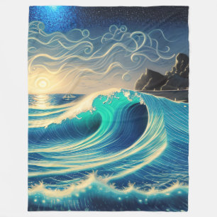 Manta Polar El esplendor de una ola azul