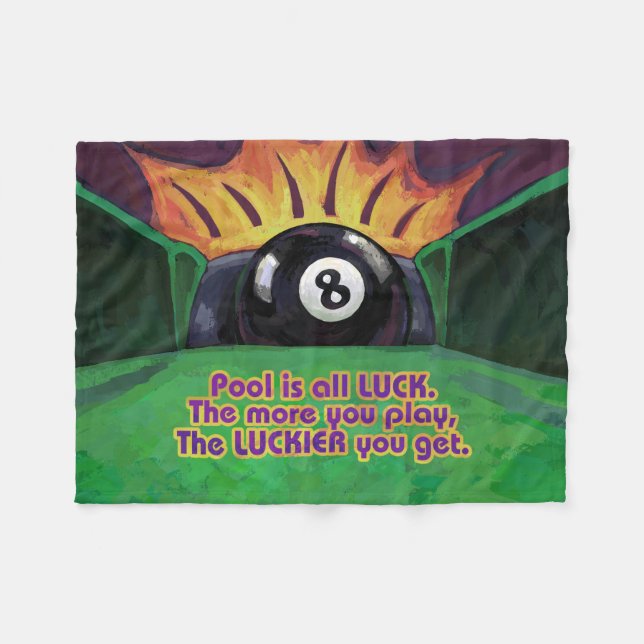 Manta Polar El estanque es la suerte (Frente (Horizontal))