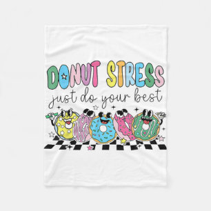 Manta Polar El estrés de Donut hace tu mejor prueba de profeso