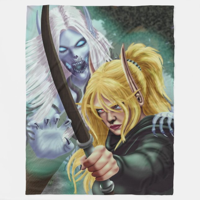 Manta Polar El fantasma y el cuerpo (Anverso)