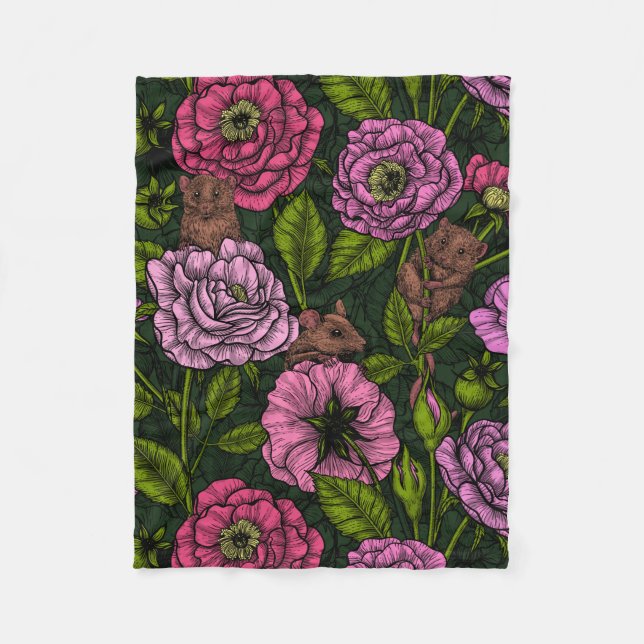 Manta Polar El fiesta de ratones (Anverso)