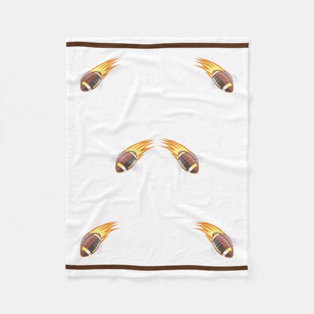 Manta Polar El Flamante Fútbol - (Anverso)