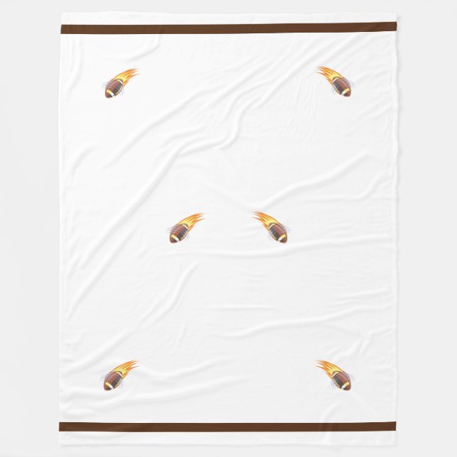 Manta Polar El Flamante Fútbol - Fleece Blanket (Anverso)