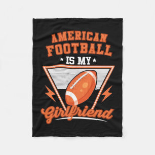 Manta Polar El Fútbol Americano Es Mi Novia