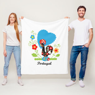 Manta Polar El gallo portugués