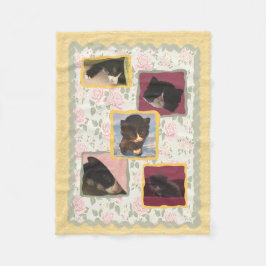 Manta Polar El gato, gatos del gatito se dirige el hogar dulce