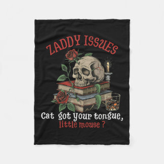 Manta Polar El gato tiene tu lengua, pequeño libro de praderas