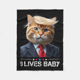 Manta Polar El gato Trump 9 vive al bebé _2