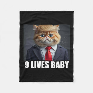 Manta Polar El gato Trump 9 vive al bebé Trump Ganó la victori