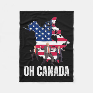 Manta Polar El gracioso presidente Donald Trump Oh Canadá Usa 