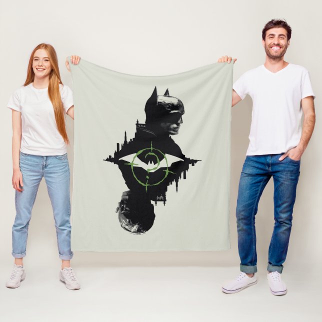 Manta Polar El gráfico de dos caracteres Batman y Riddler (In situ)