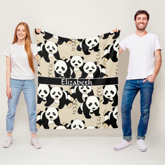 Manta Polar El gráfico de los osos de panda personaliza más (In situ)
