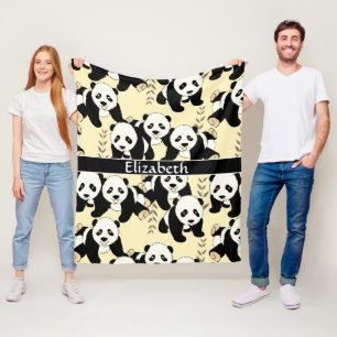 Manta Polar El gráfico de los osos de panda personaliza más