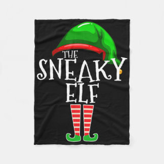Manta Polar El grupo Sneaky Elf que coincide con los Navidades