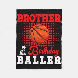Manta Polar El Hermano Del Jugador De Birthday Bysketbyll, Lov