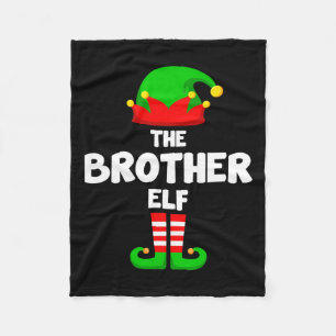 Manta Polar El hermano Elf Navidades graciosos que coinciden c