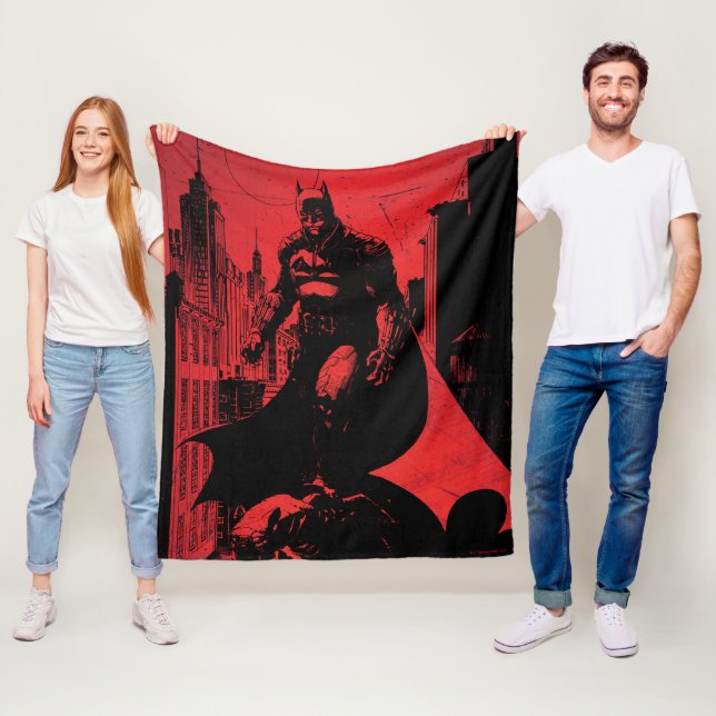 Manta Polar El Ilustracion del cómic de Batman (In situ)