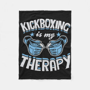 Manta Polar El kickboxing es mi terapia divertida boxeo karate