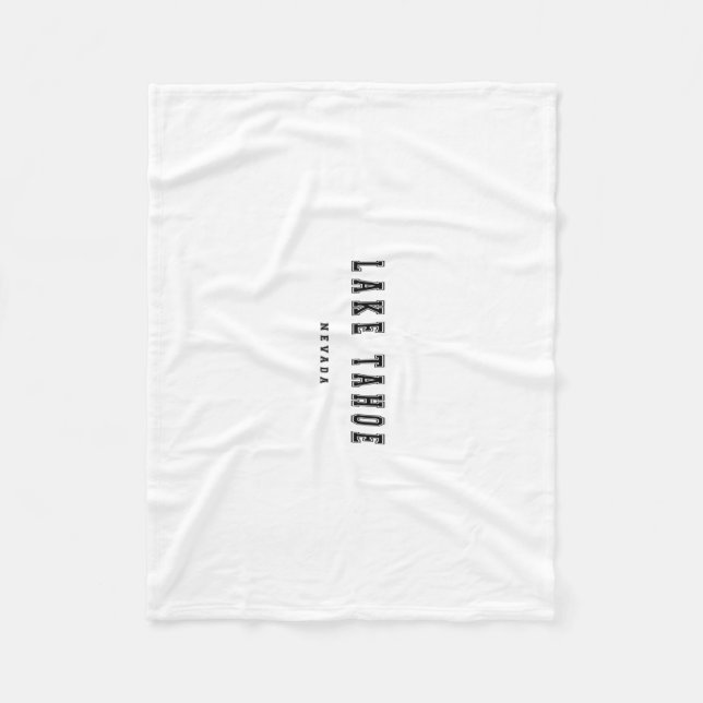 Manta Polar El lago Tahoe Nevada (Anverso)