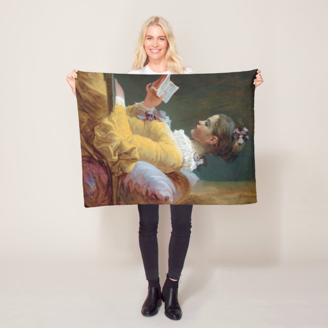 Manta Polar El lector, Fragonard (In situ)