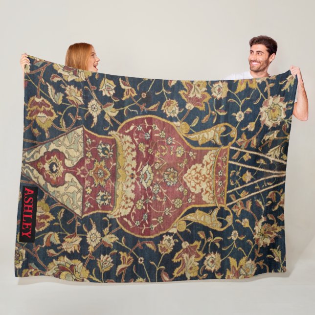 Manta Polar El lujoso Sherpa Blanket de inspiración persa (In situ)