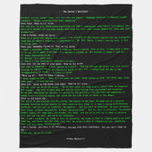 Manta Polar El Manifiesto del Hacker