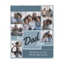 El mejor día del padre del Collage de fotos