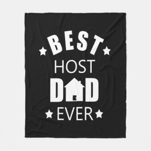 Manta Polar El mejor padre anfitrión siempre feliz padre regal