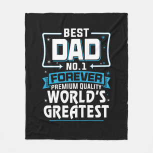 Manta Polar El mejor padre del mundo para hombres, el mejor nú